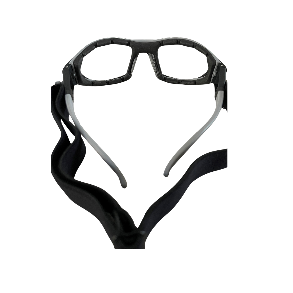 Lunette de Pickleball avec Vitres Amovibles – Noir