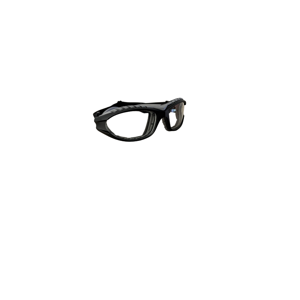 Lunette de Pickleball avec Vitres Amovibles – Noir