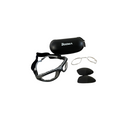 Lunette de Pickleball avec Vitres Amovibles – Noir