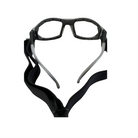 Lunette de Pickleball avec Vitres Amovibles – Noir