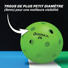 Balles de pickleball intérieur vert (6)