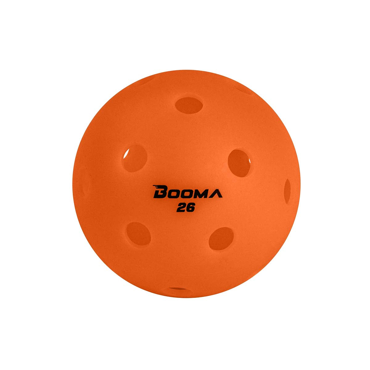 Balles de pickleball intérieur orange (6)