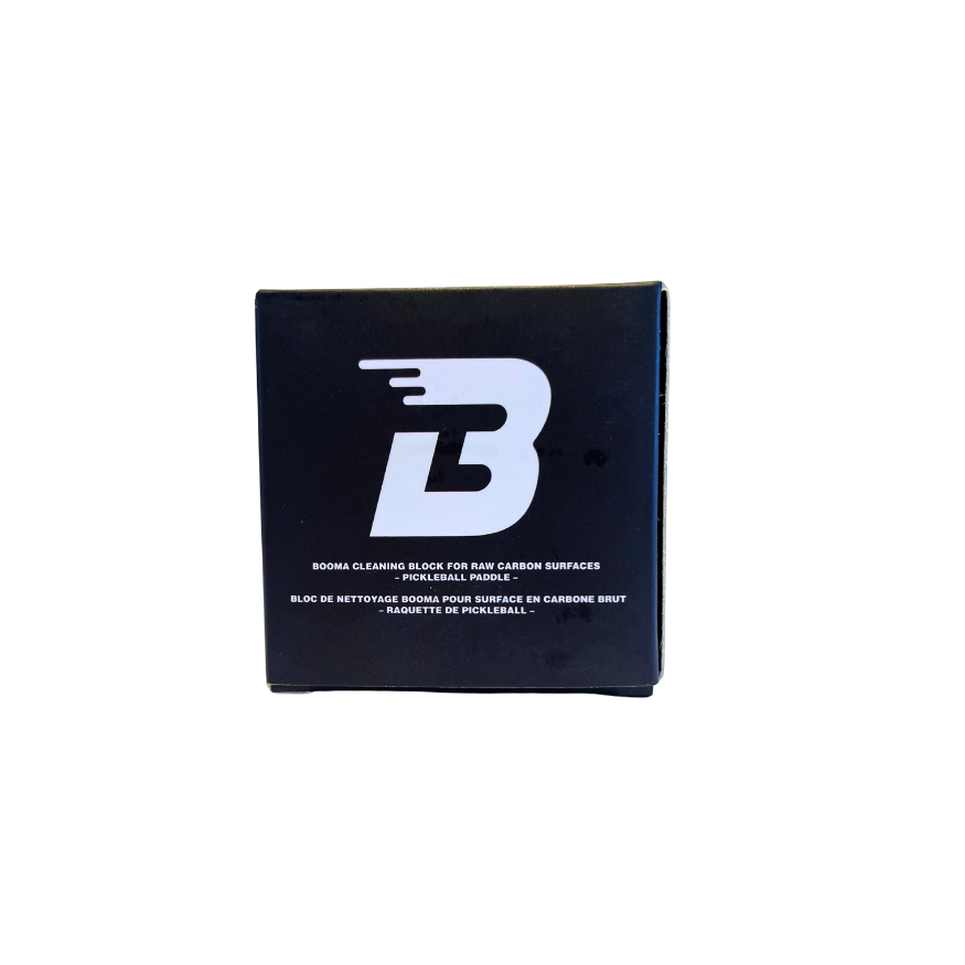 Bloc de nettoyage pour raquette de pickleball en fibre de carbone brute