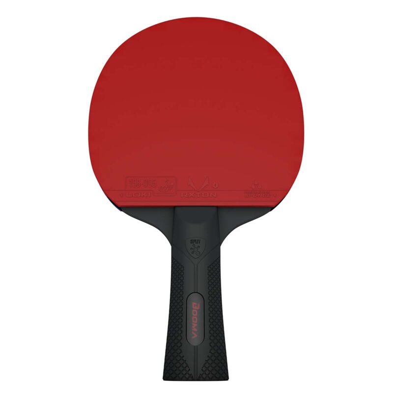 Image de la raquette de ping pong rouge dans l'ensemble de tennis de table de valeur de BOOMA.