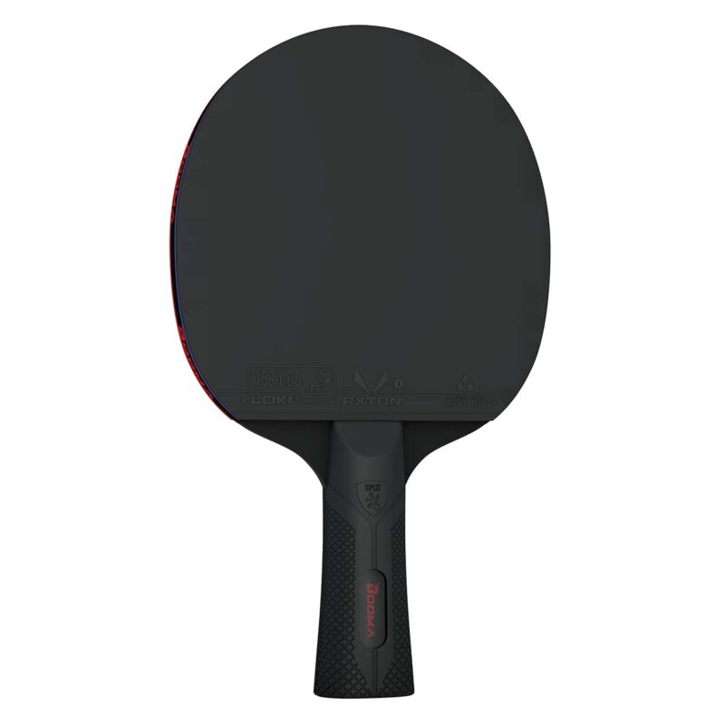 Image de la raquette de ping pong rouge dans l'ensemble de tennis de table de valeur de BOOMA.