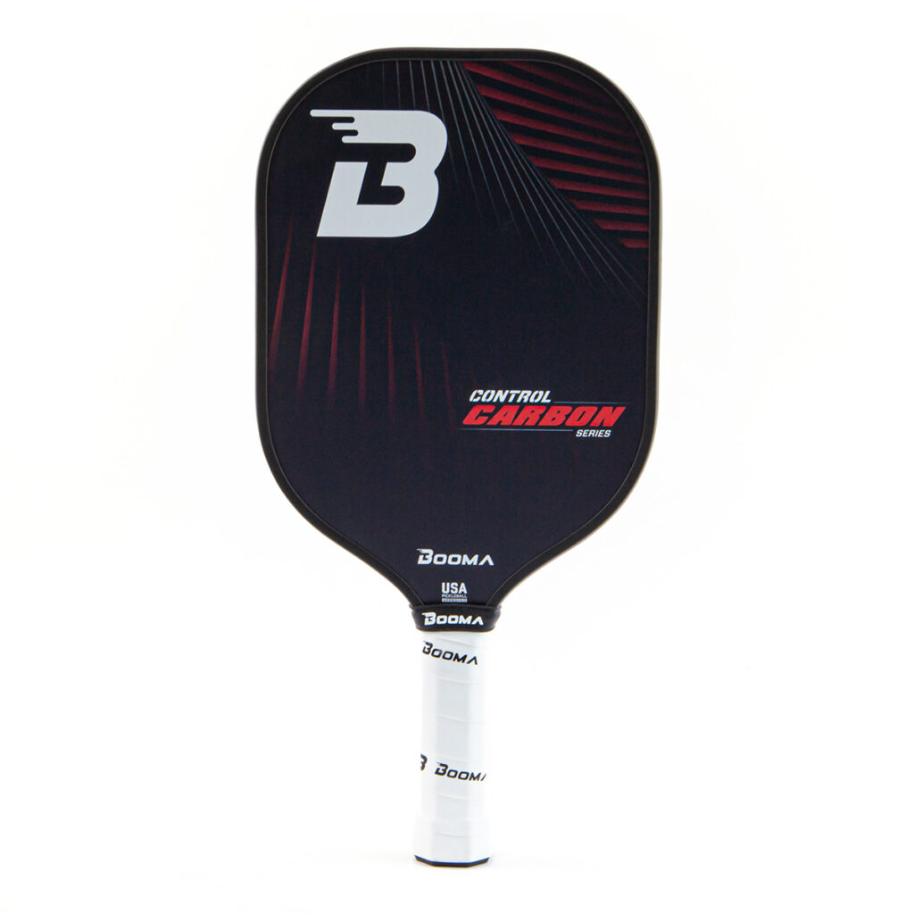 control-carbon-series-pickleball-paddle-red-booma