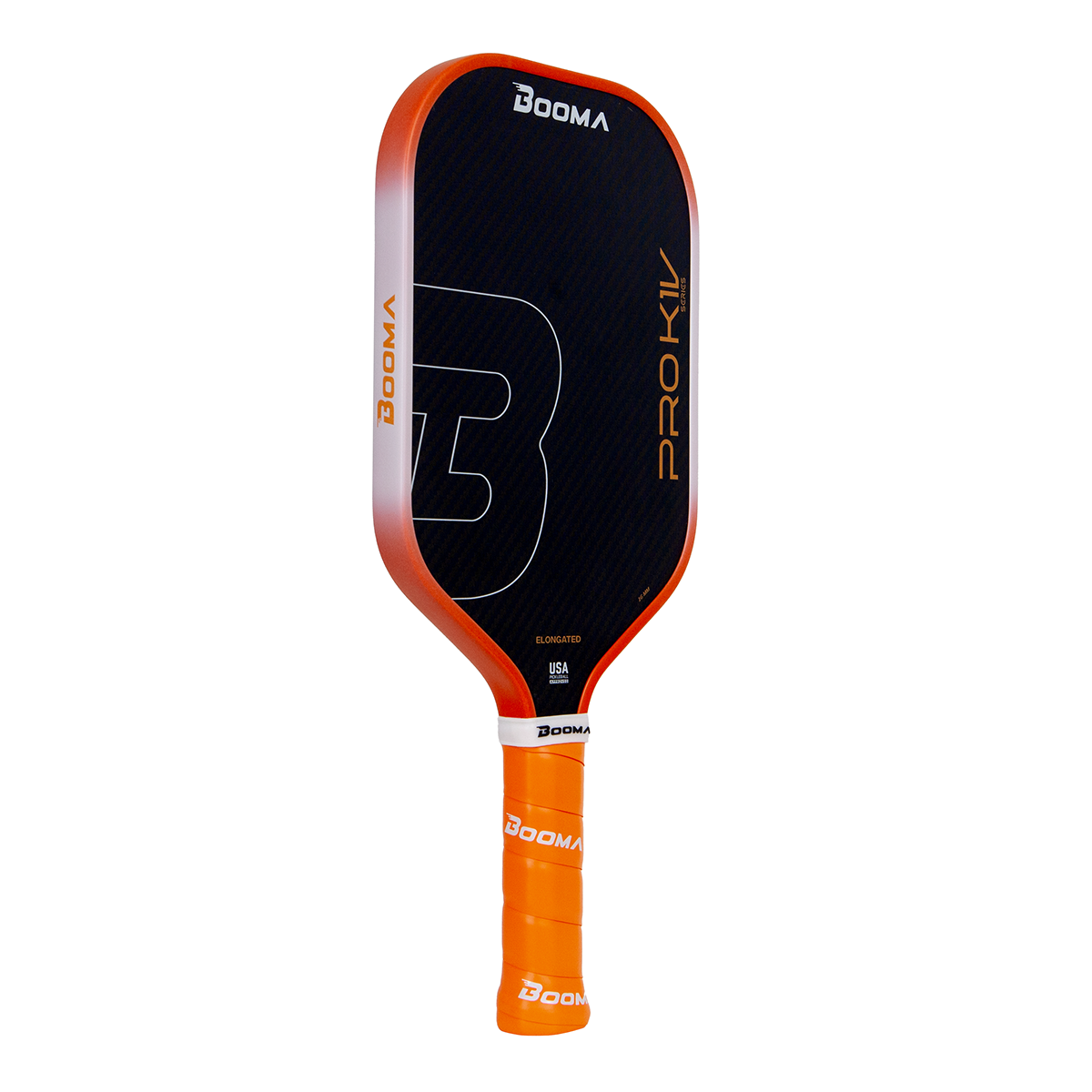 Image of a BOOMA Pro K1V pickleball paddle.
